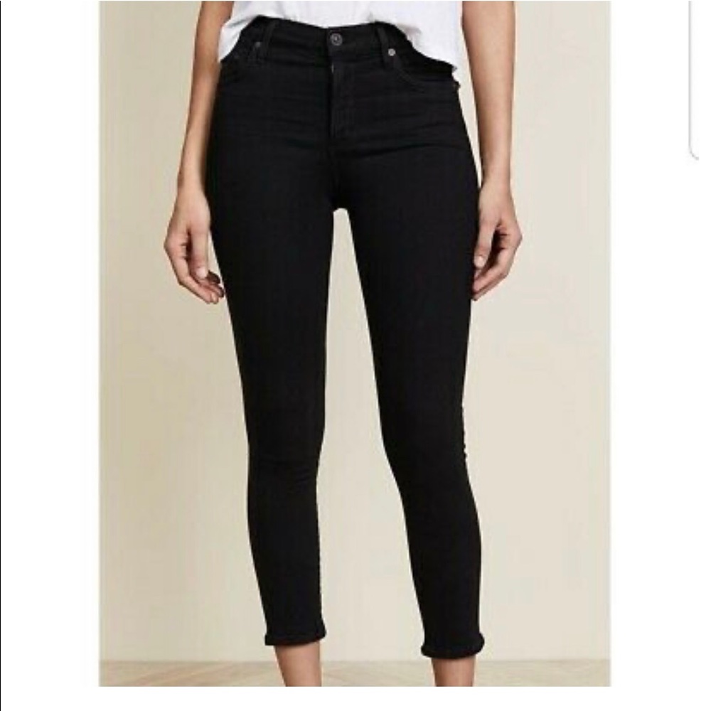 Citizens of Humanity Rocket Crop High-rise Skinny